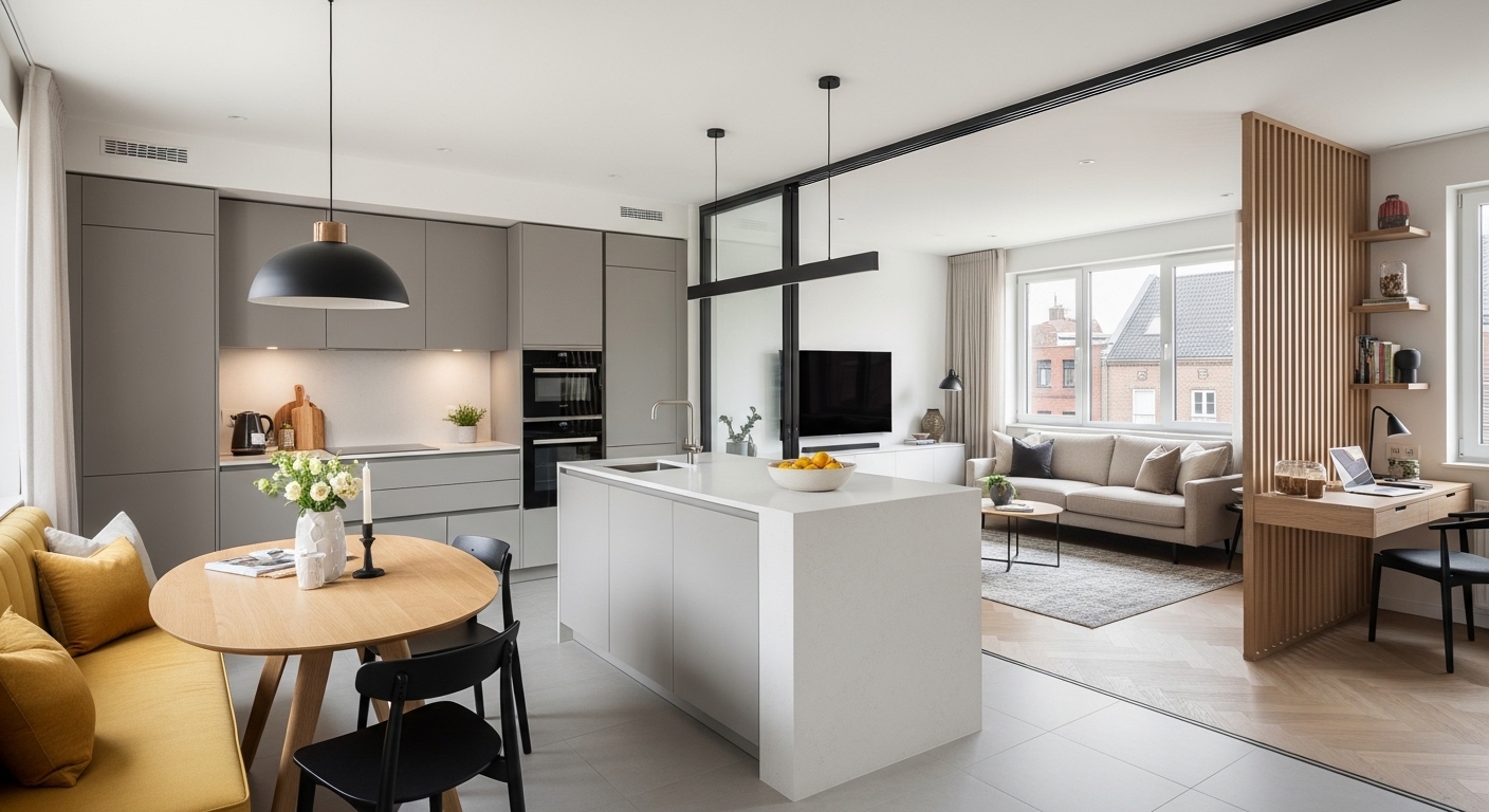 Современные идеи по зонированию пространства в квартире