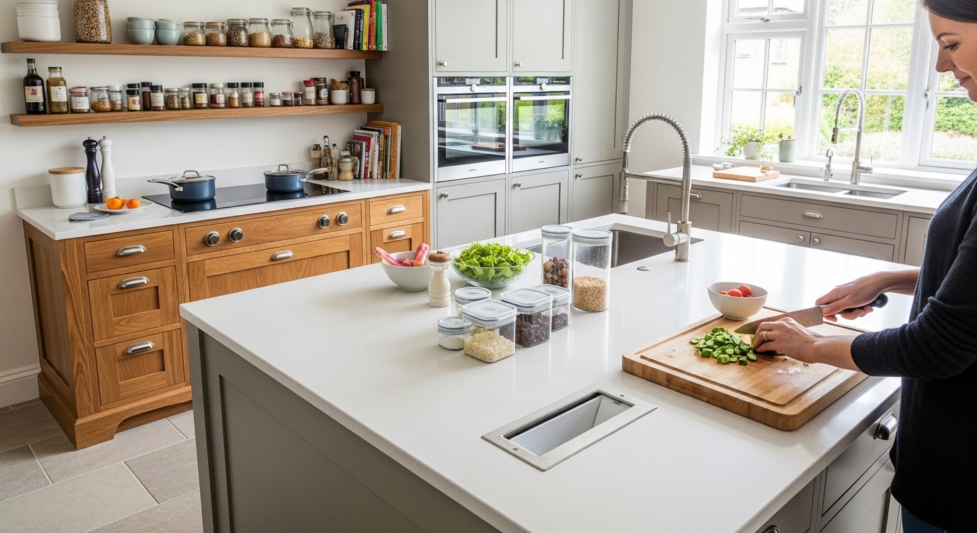 Эргономика в кухне: как сделать работу приятной и быстрой