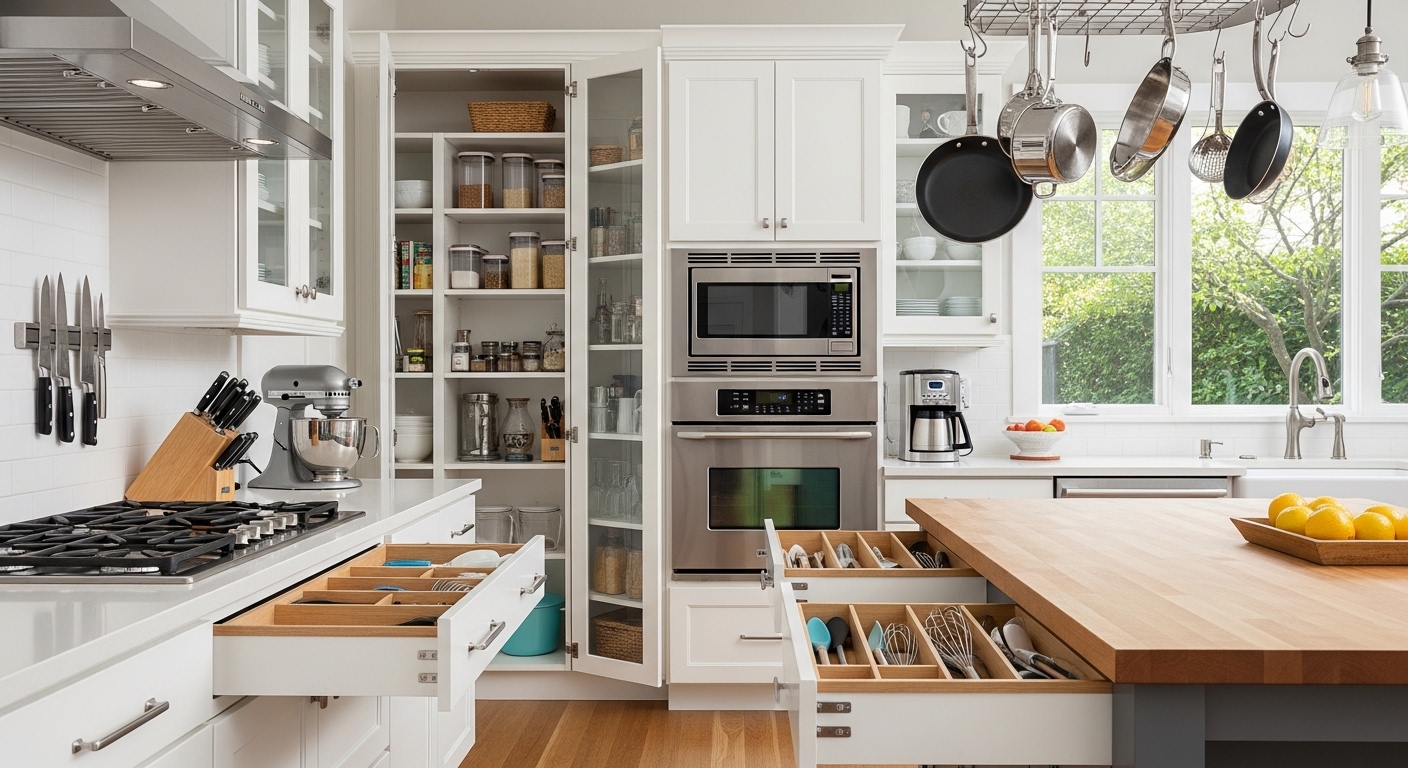 Эффективные советы по организации хранения кухонных приборов и посуды
