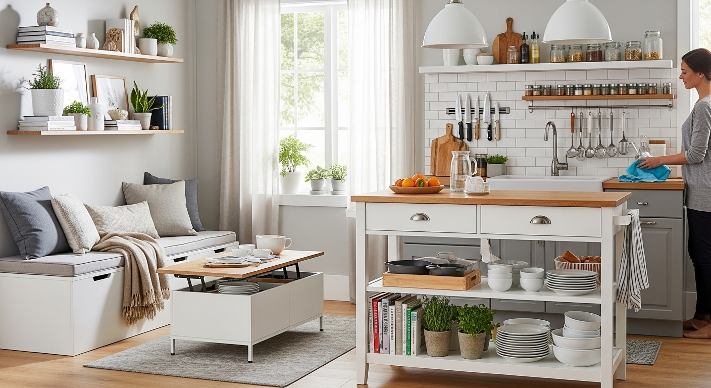 Эффективные советы по организации пространства в доме с малой площадью