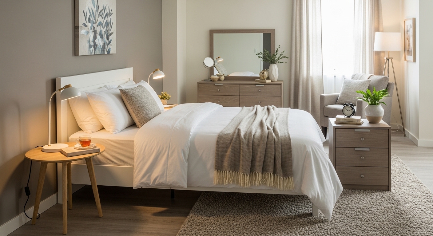 Советы по выбору и размещению мебели в спальне