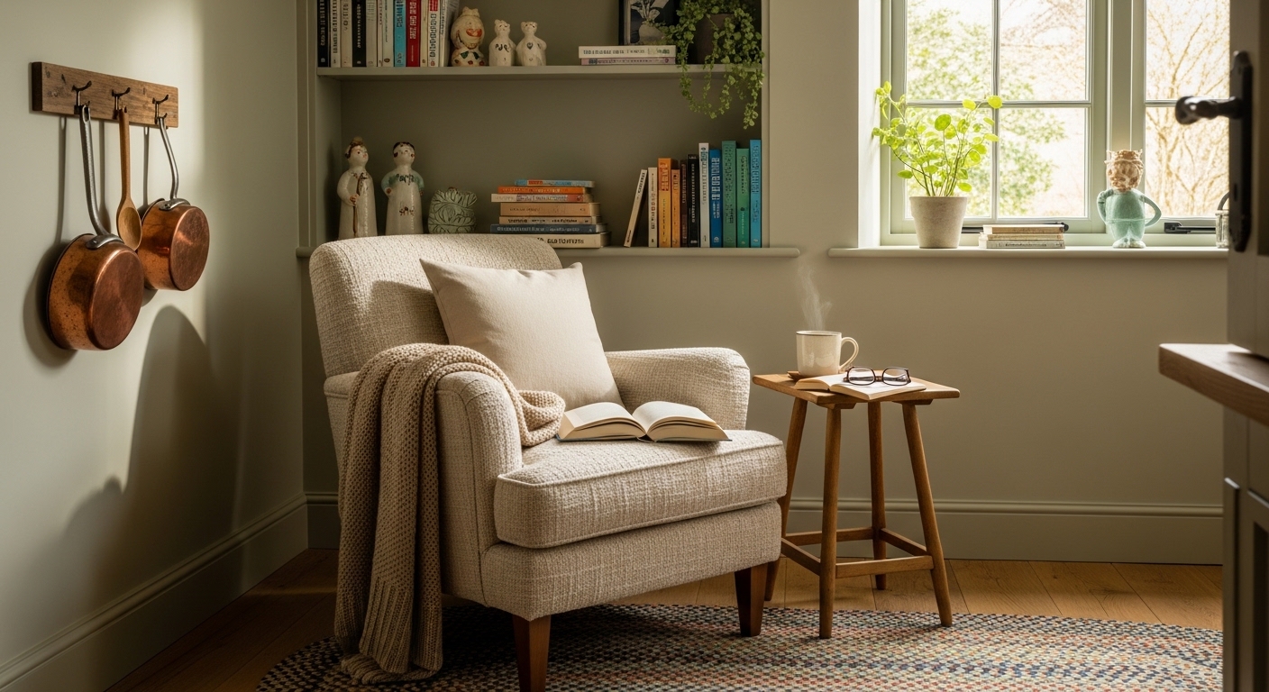 Обустраиваем уютную зону для чтения в загородном доме: идеи и советы