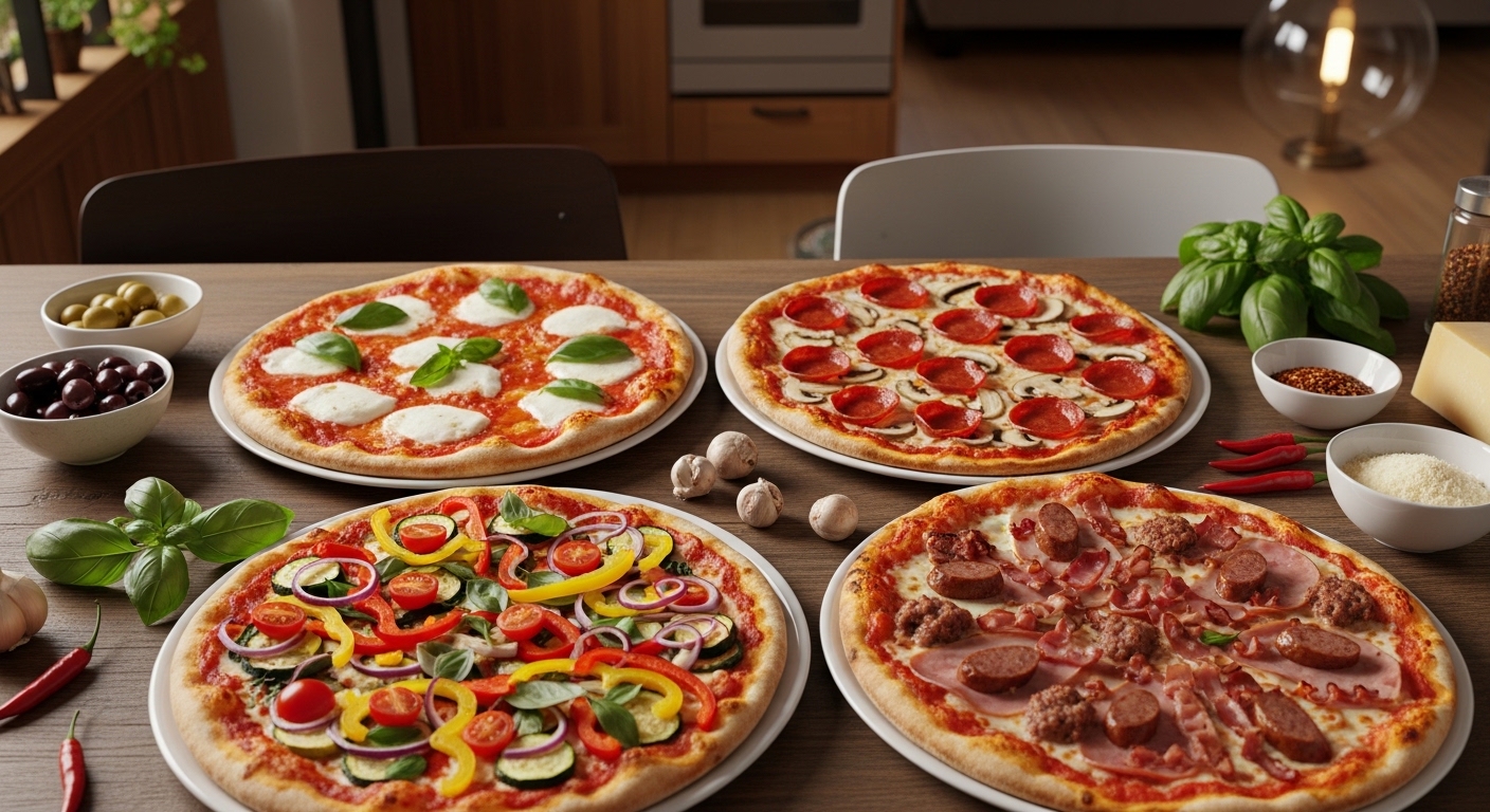 Лучшие рецепты домашних пицц с разнообразными начинками