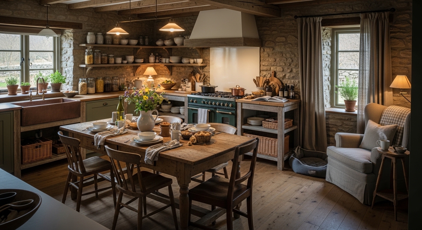 Дизайн интерьера в рустикальном стиле: идеи и советы для дома