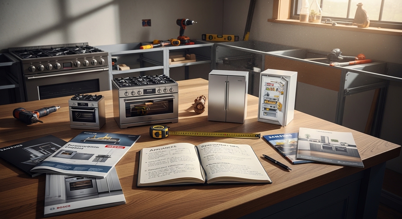 Советы по выбору бытовых приборов для ремонта и обновления интерьера