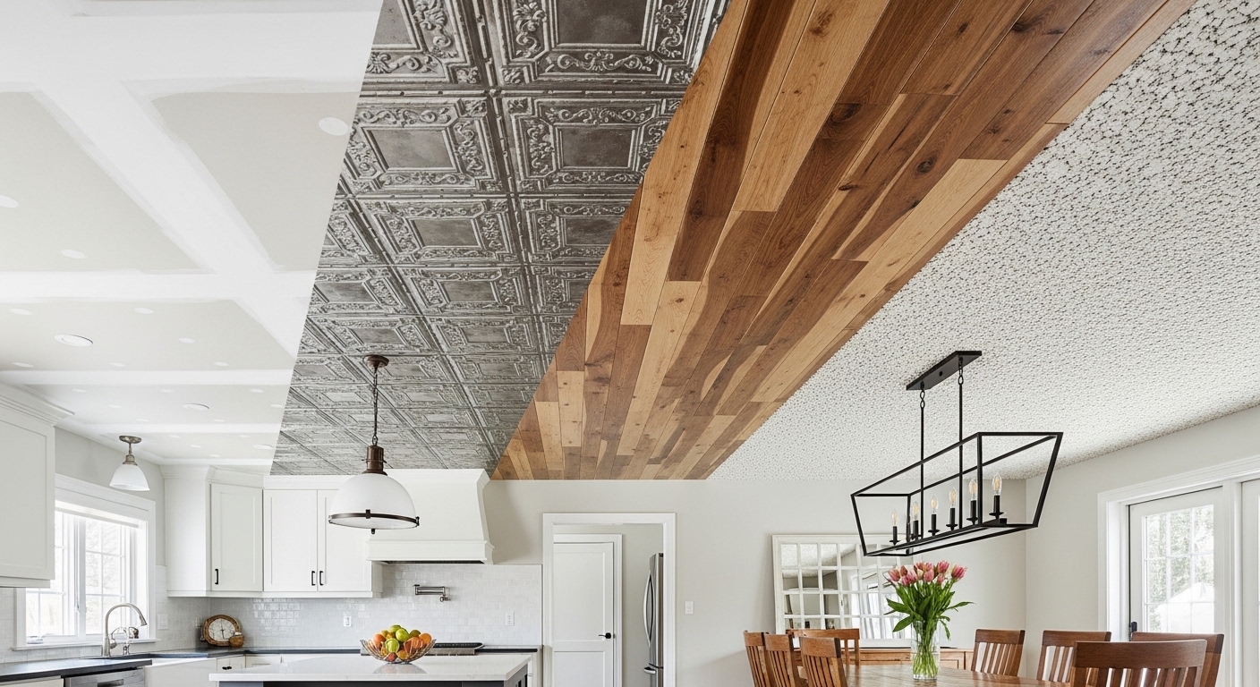 Лучшие материалы для обустройства потолков в доме: обзор популярных вариантов