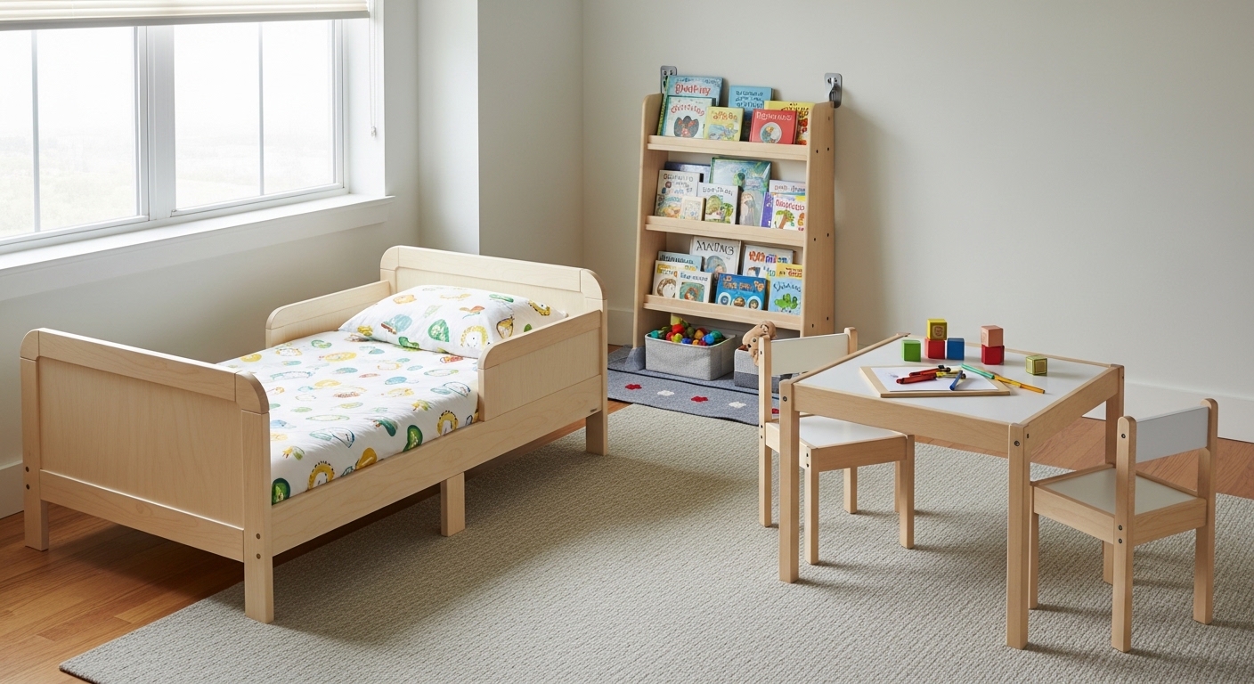 Как выбрать мебель для детской комнаты: практично и безопасно