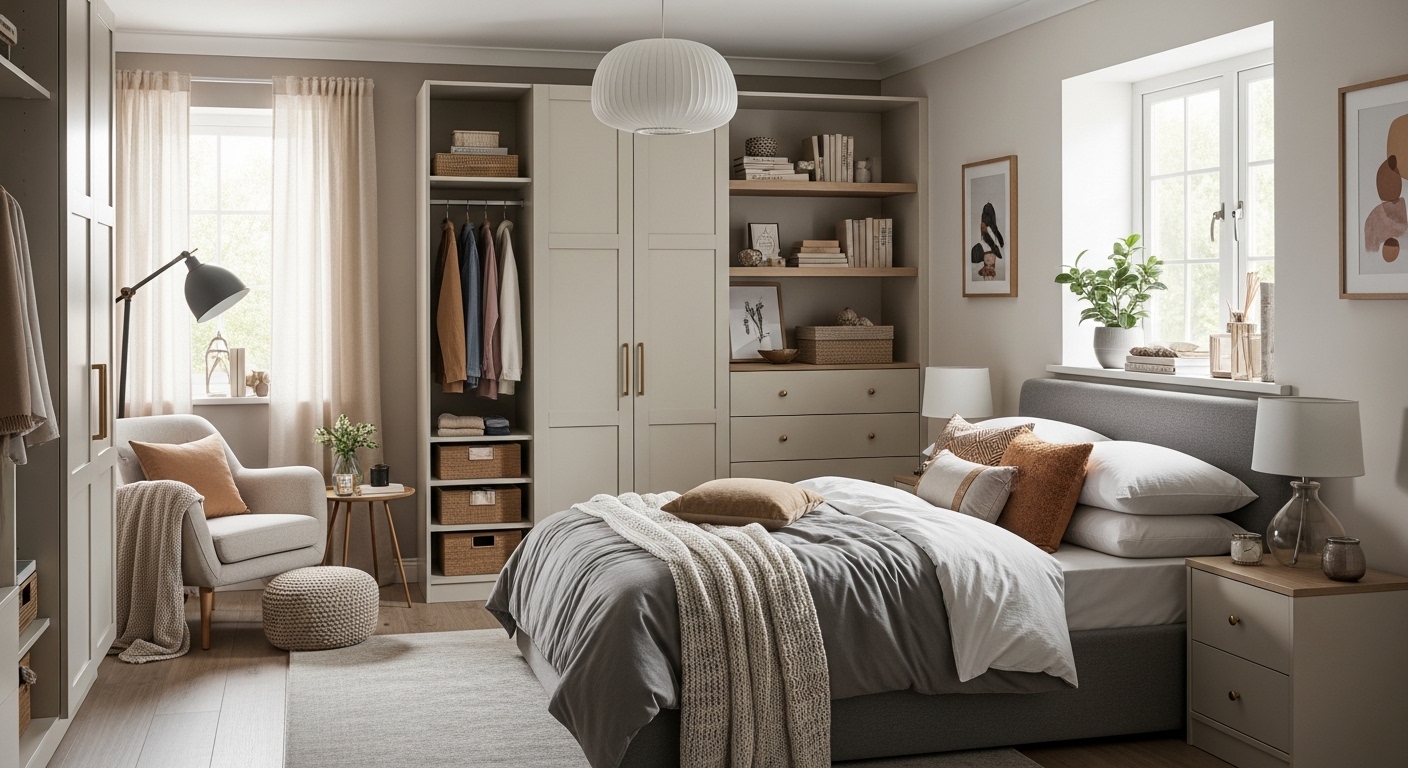 Создаем комфорт в спальне: идеи по организации пространства
