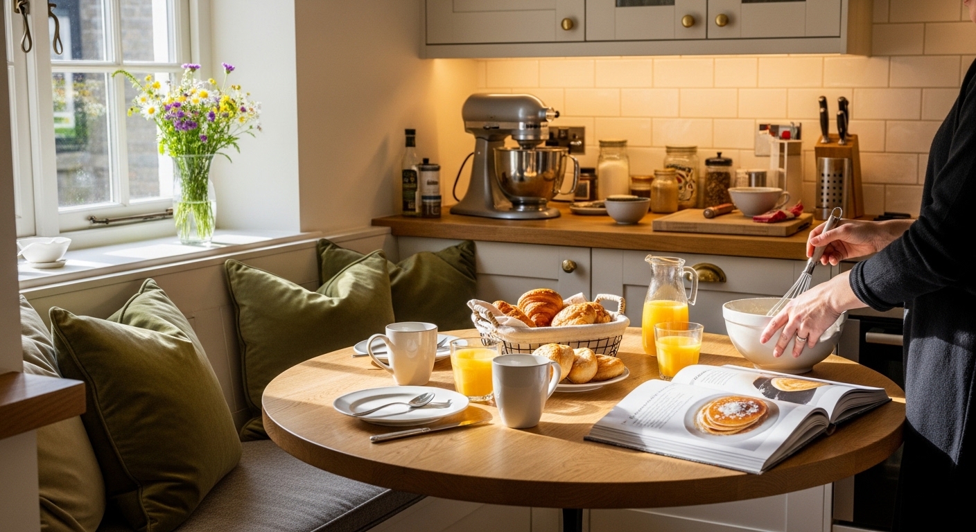 Обустраиваем уютную зону для завтраков на кухне: советы и идеи