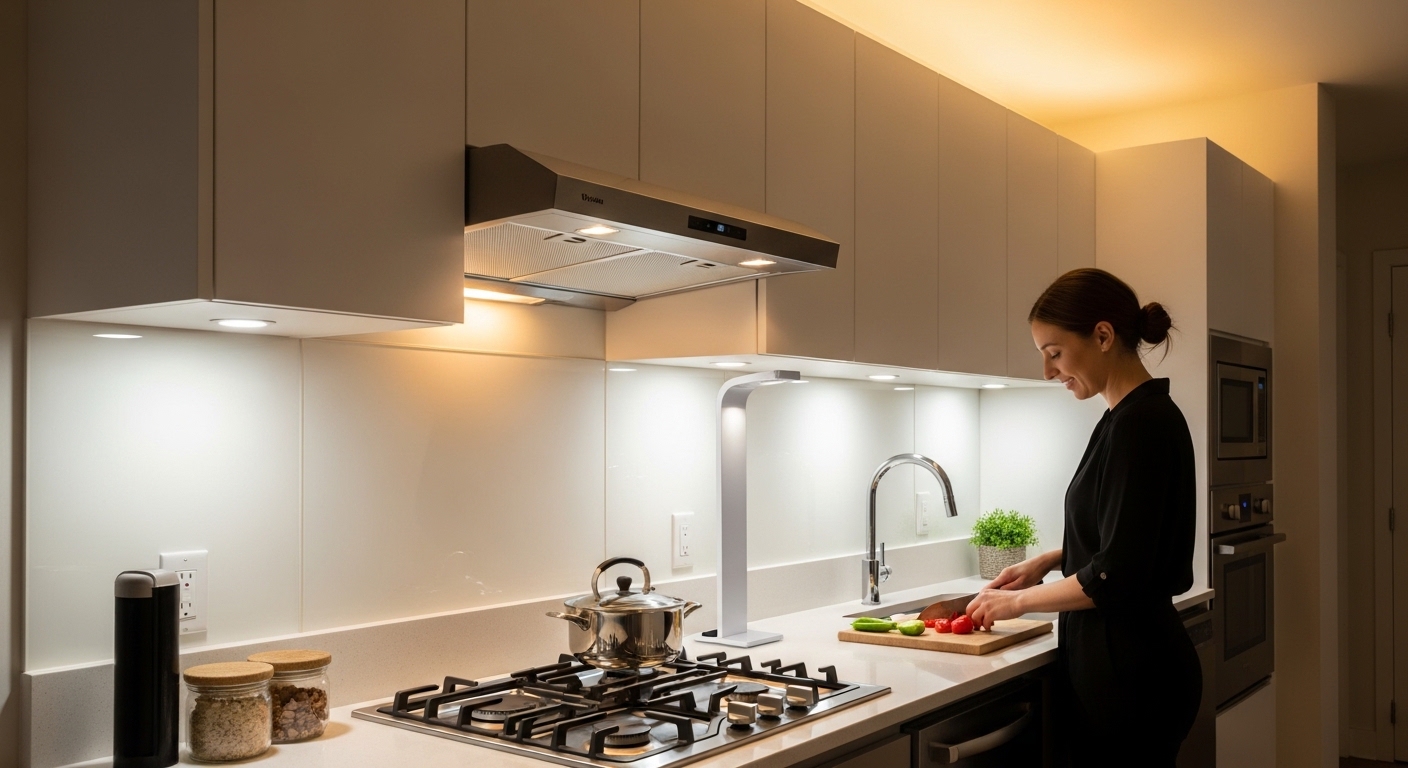 Идеи освещения для кухонных рабочих зон: советы и решения