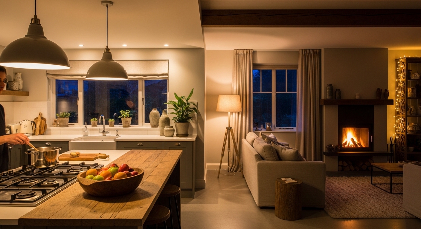 Создаем уютную атмосферу в доме с помощью правильного освещения