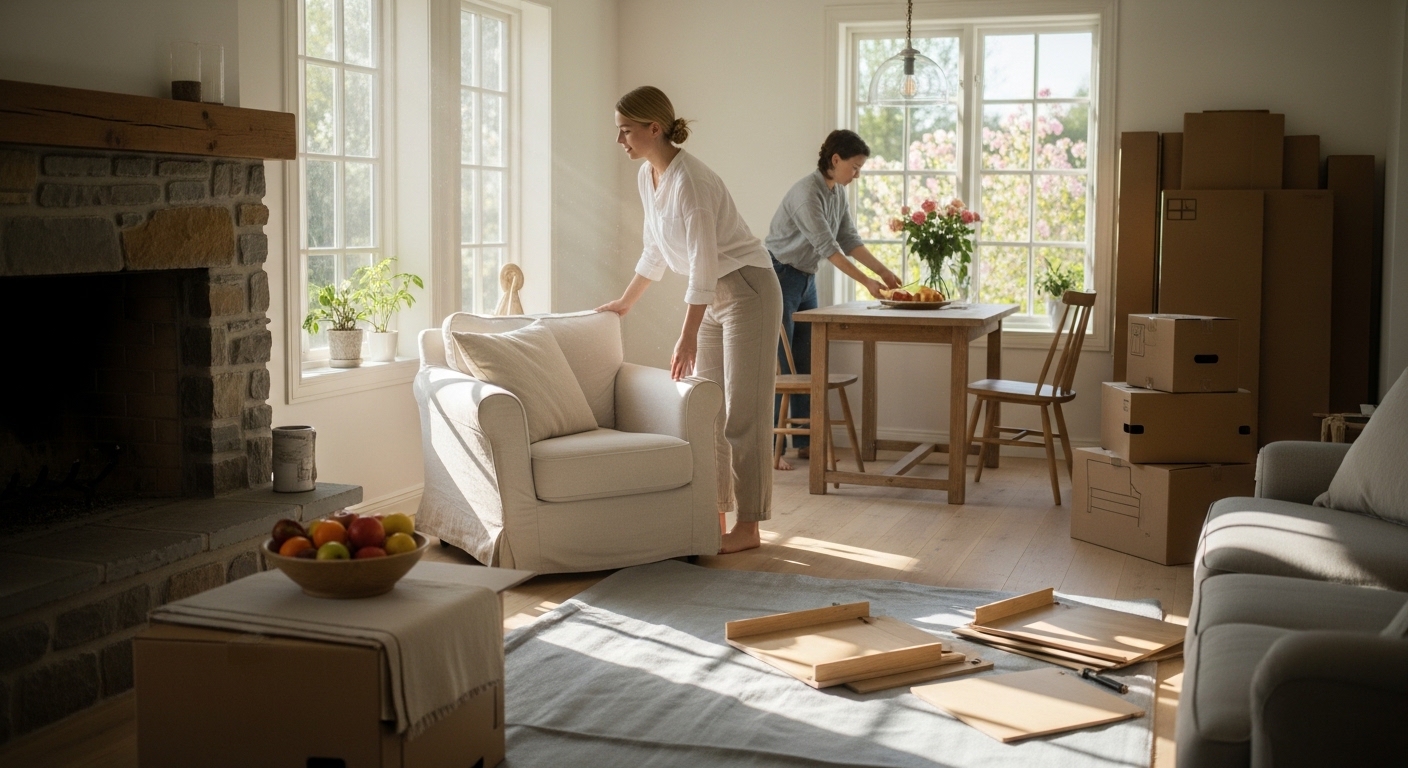 Выбор и размещение мебели для уютного летнего домика