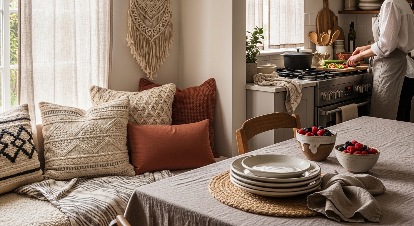 Создаем уют в доме: как текстиль помогает оформить интерьер