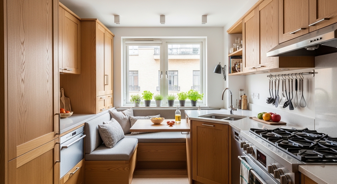 Практичные идеи использования угловых кухонь для максимально эффективной планировки