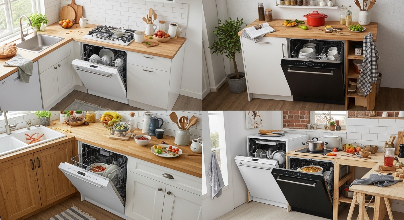 Лучшие компактные посудомоечные машины для небольших кухонь 2024