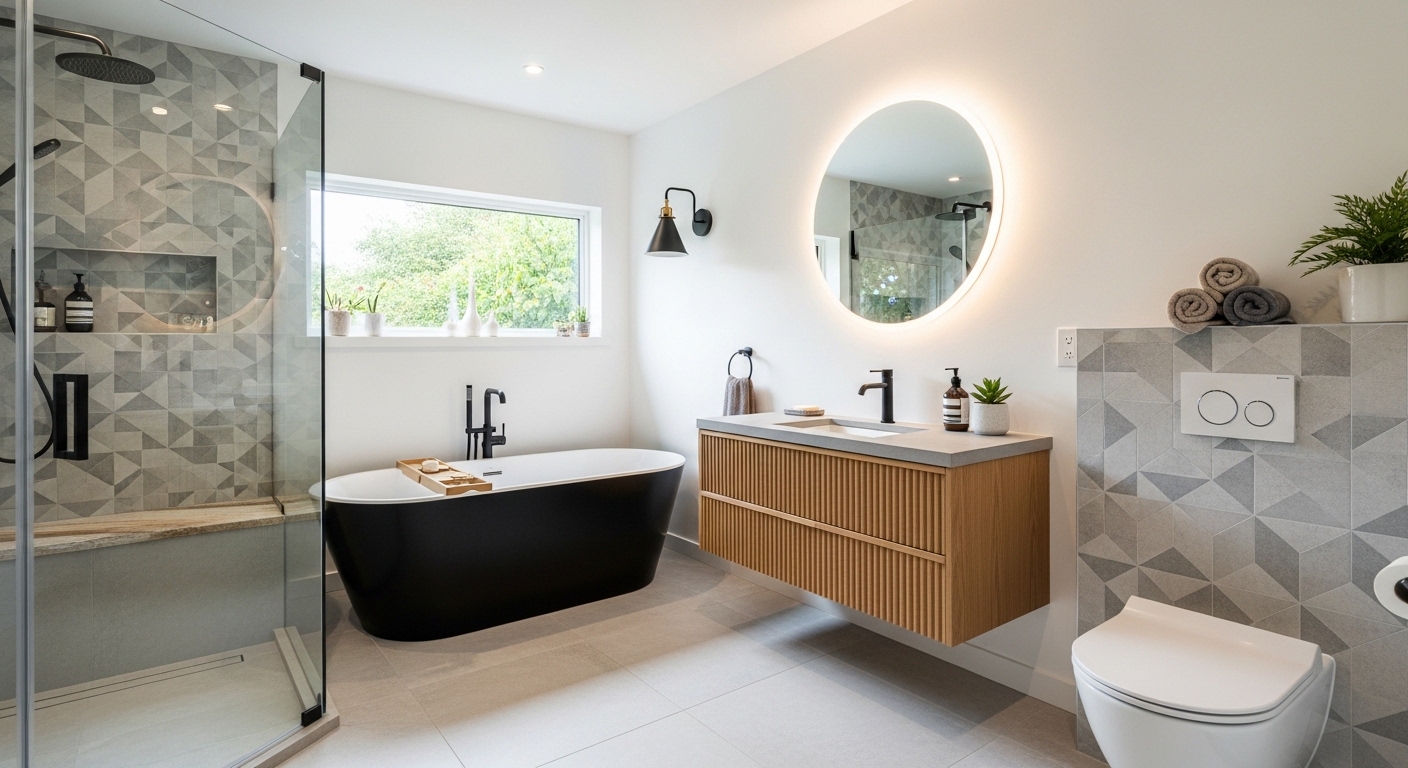 Обустраиваем современную ванную комнату: идеи и тренды