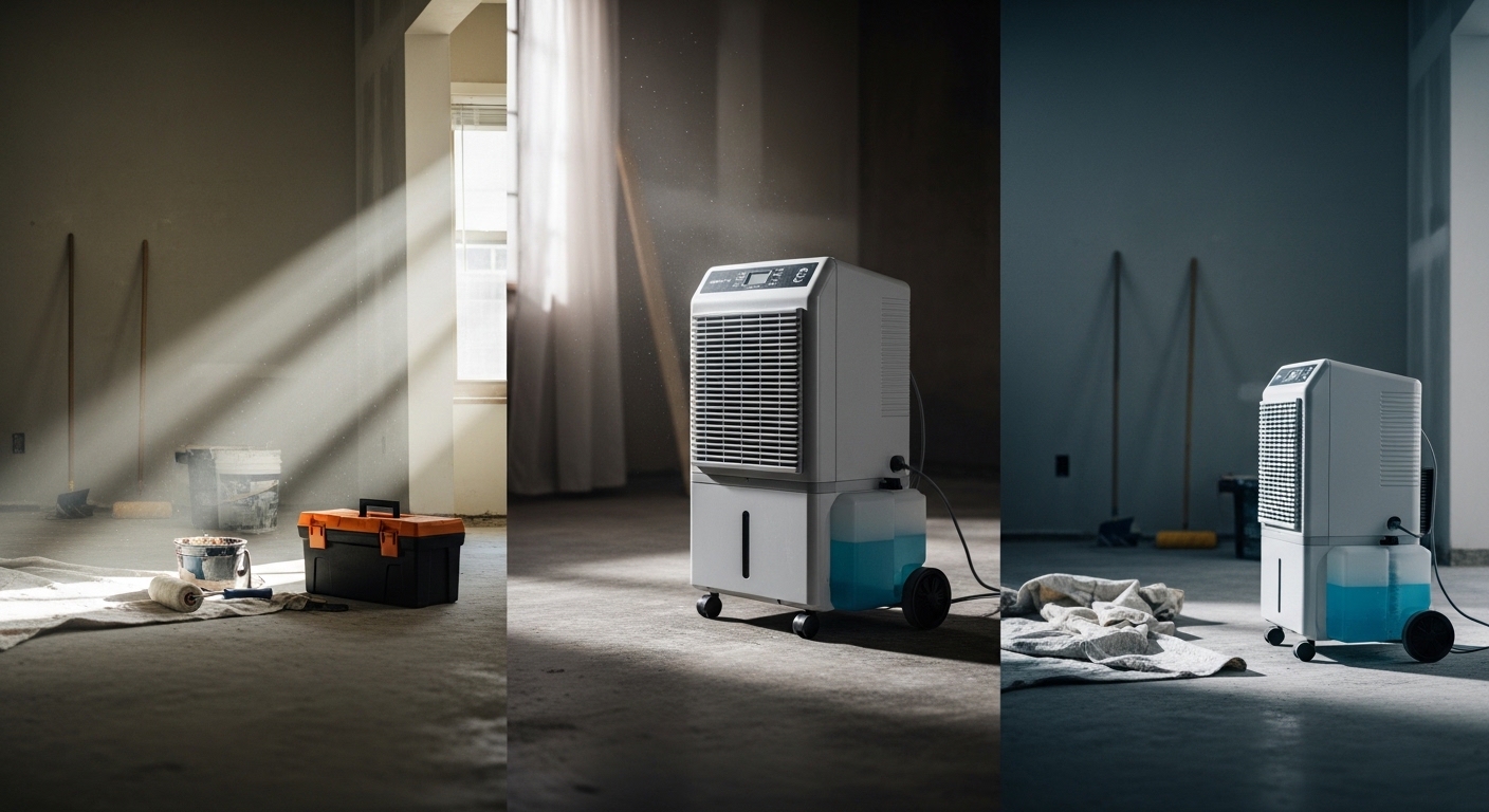 Советы по выбору бытовых осушителей воздуха для влажных помещений