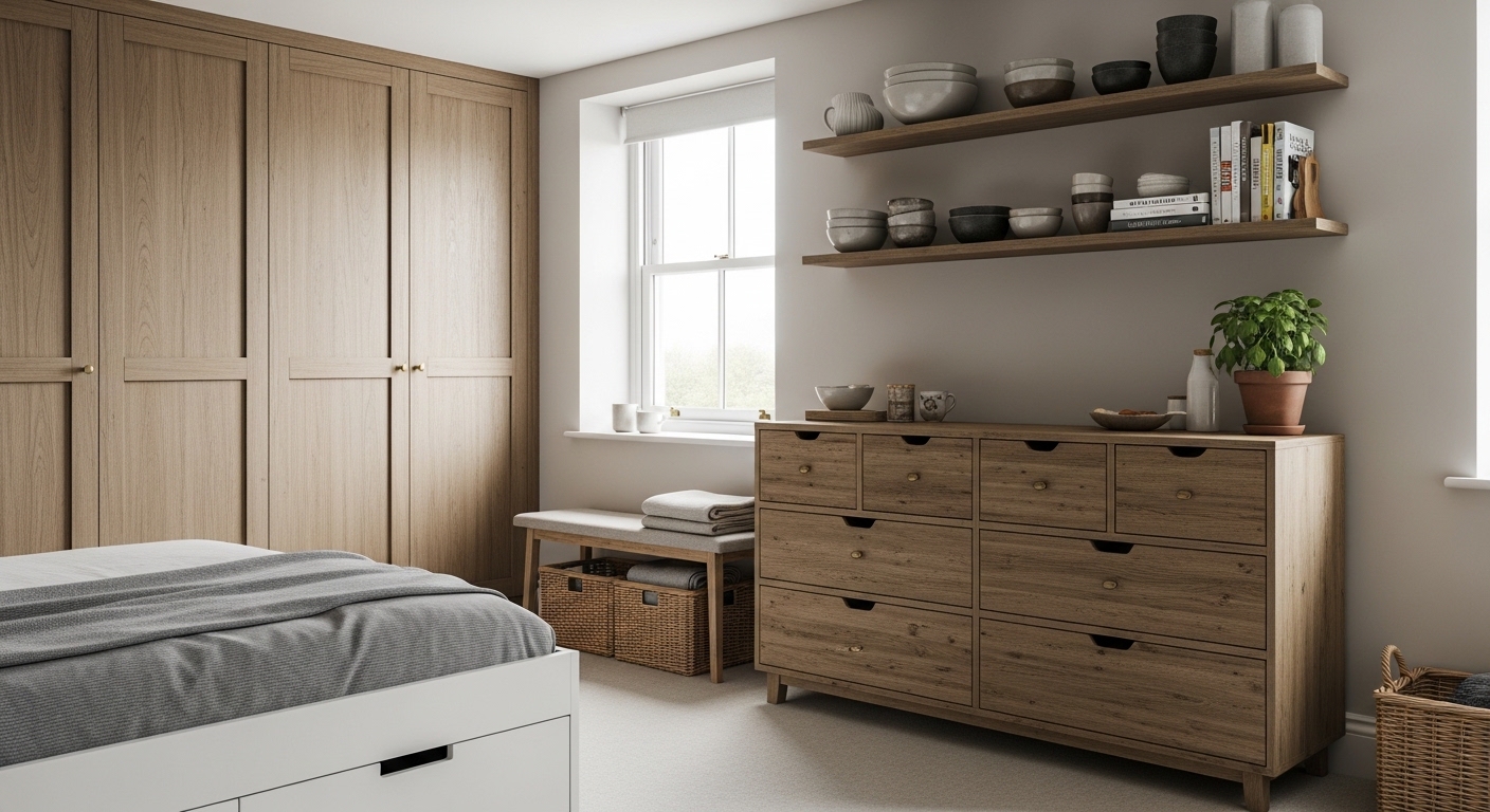 Практичная и стильная мебель для хранения в спальне: советы и идеи