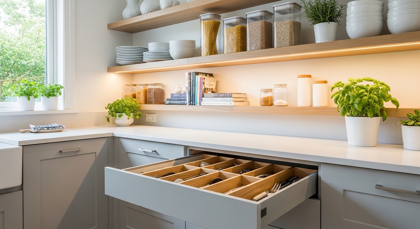 Лучшие идеи по организации рабочего пространства на кухне