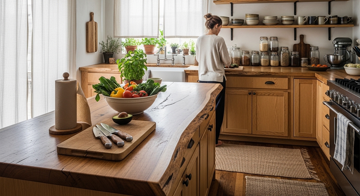 Эко-стиль в интерьере: использование природных материалов